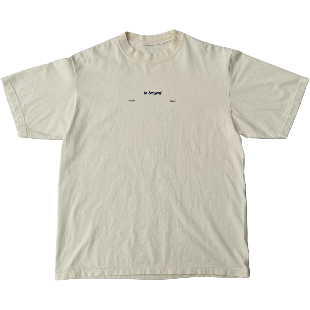 ORDER 'IN-BETWEENS' CHAOS CRÉME TEE