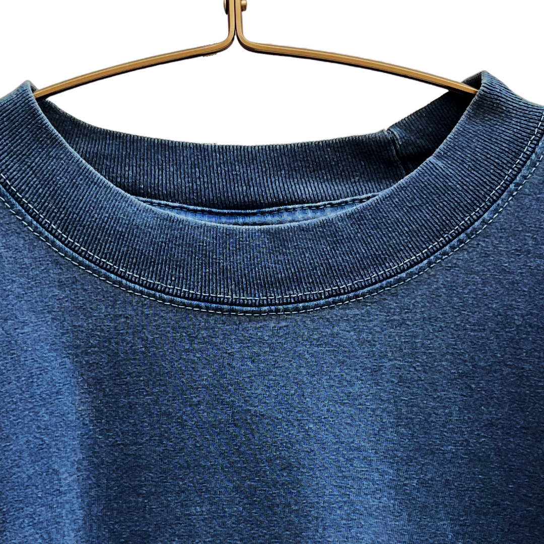 'in-betweens" OVERSIZED BLUE TEE